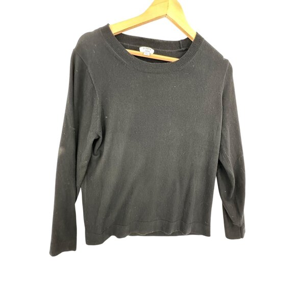 J. Crew Teddie‎ Sweater Womens Size L Wool Blend Classic Capsule Cozycore Office - Picture 1 of 9